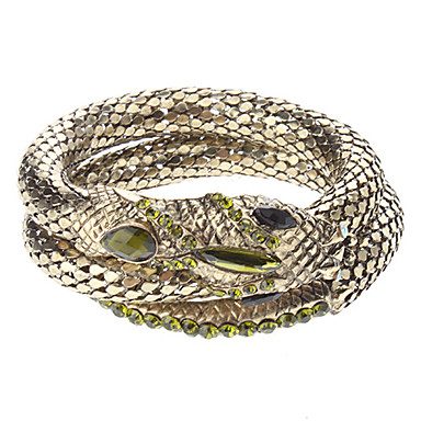 Snake-формы Циркон браслет