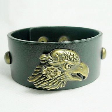 Vintage Eagle кожаный браслет (разных цветов)