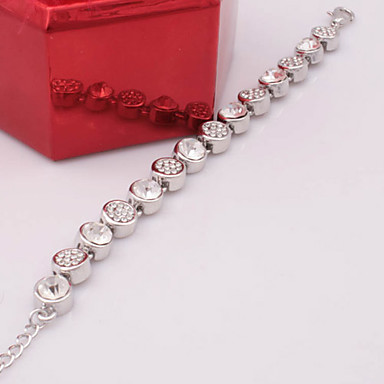 Сплав бисера связанных Rhinestone браслет