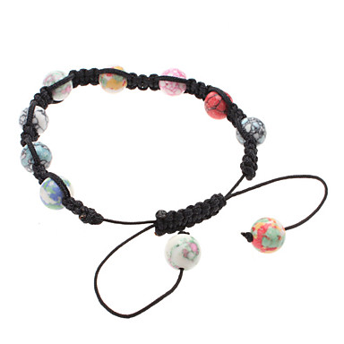 Красочный керамической вязать Bracelace