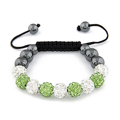 Мода 18см Женская Литые & Rhinestone Бусы Браслеты Дружбы (больше цветов) (1 шт)