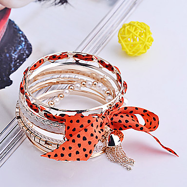 Позолоченный браслет Bowknot Set (разных цветов)