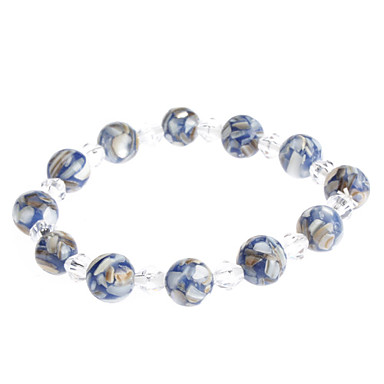 Сферические Цветной глазурью браслет