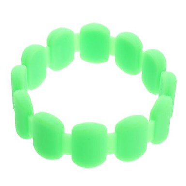 Candy цвет силиконовой резины квадратной формы браслета