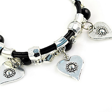 Шарм Heart-Shaped Подвеска браслеты Br-1276