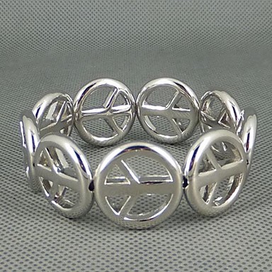 Знак мира Упругие Регулируемый браслет