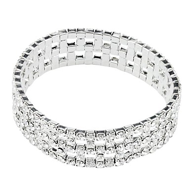 Классический коготь цепь браслет Rhinestone