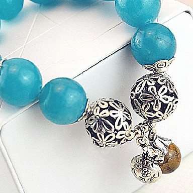 подарок для подруги моды 17.3cm синий кристалл нити браслет (1 шт)