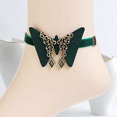 Vintage Butterfly ножной браслет