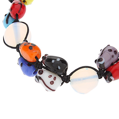 Красочные Ladybug Opal Bracelace