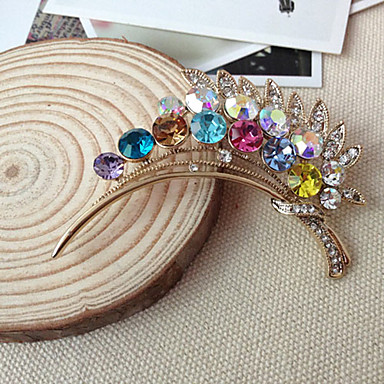 Мода 5.7cm Женские Ассорти Цвет Циркон Rhinestone Броши (1 шт)