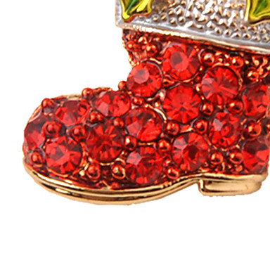 Позолоченный сплав Циркон загрузки шаблона Брошь