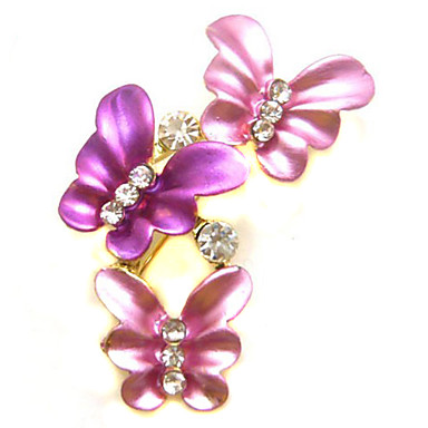 Женская бабочка Брошь (Random Color)