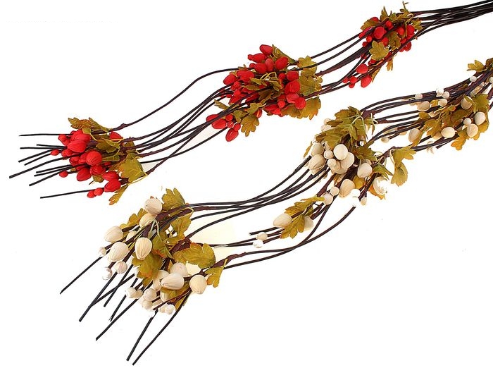 Декоративная ветка лоза Шарики цена за штуку