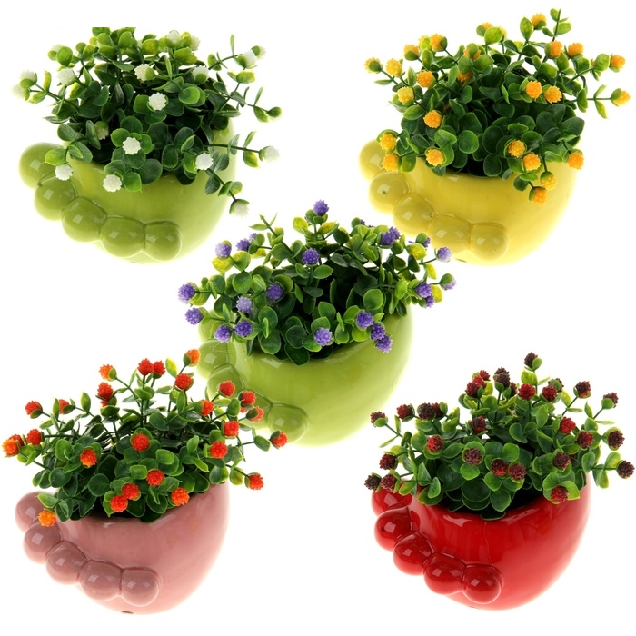 Композиция мини стиль 15*15 см в лапе ягодки