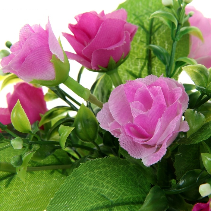 Композиция в сумочке розы 15*7 см