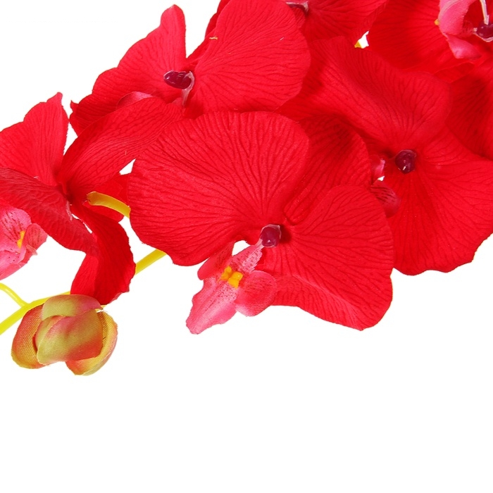 Цветы искуств орхидея фаленопсис 100 см красный