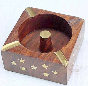 Пепельница квадратная, овальная