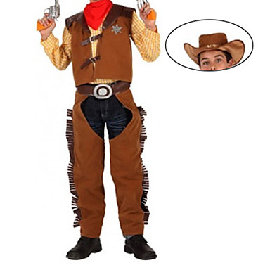 Красивый ковбой Дети Хеллоуин костюм