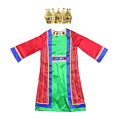 Little King Red & Green полиэстер Детский костюм Кристмас