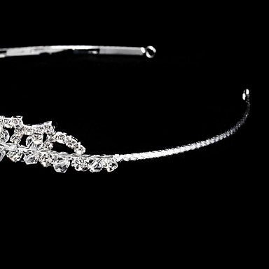 Европейский Прозрачный Кристалл Rhinestone тиары для женщин (1 шт)