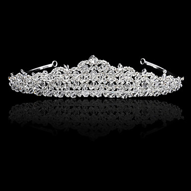 Классический прозрачный Кристалл Rhinestone тиары для женщин (1 шт)