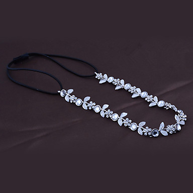 Diva Rhinestone крошечный кристалл цветов Листья оголовьем