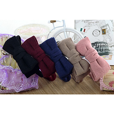 Сладкий Bowknot Черная ткань ободки для женщин (больше цветов) (1 шт)