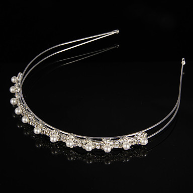 Мода Посеребренная ободки Rhinestone для женщин