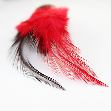 Ретро Red Feather ободки