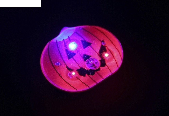 Карнавал значок свет тыква