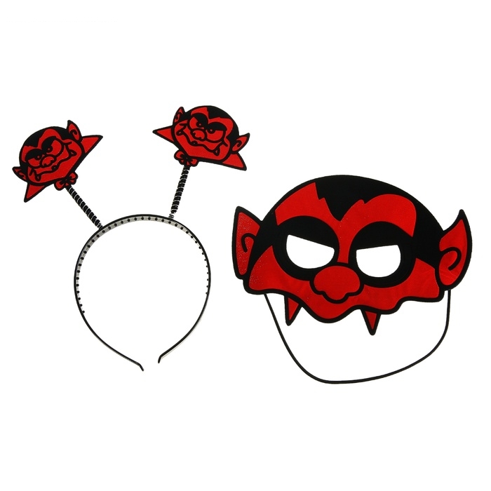 НаборВампир, 2 предмета: ободок, маска