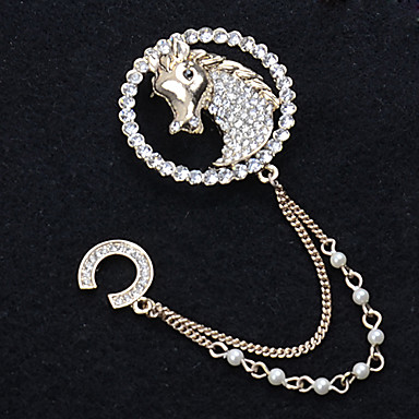 Лошадь главы Брошь