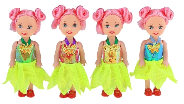 Кукла малышка, юбочка - цветок