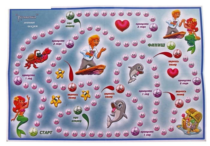 Настольная игра Русалочка2