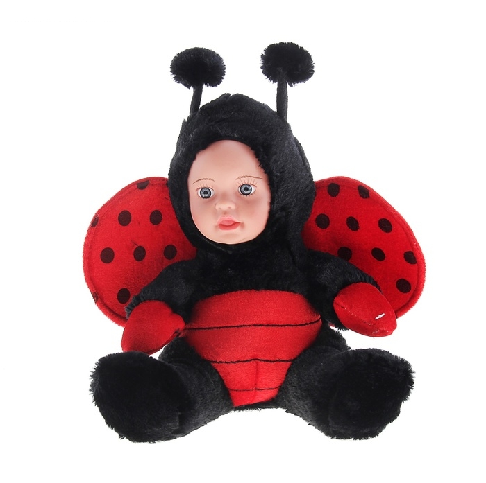 Мягкая игрушка Кукла костюм божья коровка