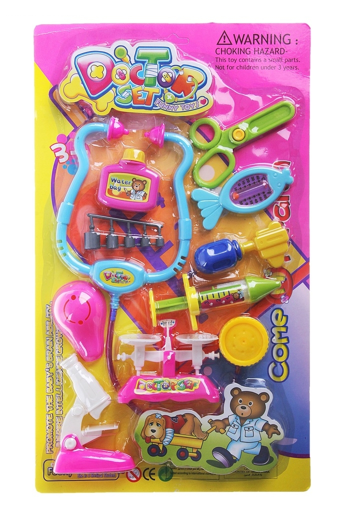 Набор доктора Добрый доктор-4, 10 предметов, МИКС