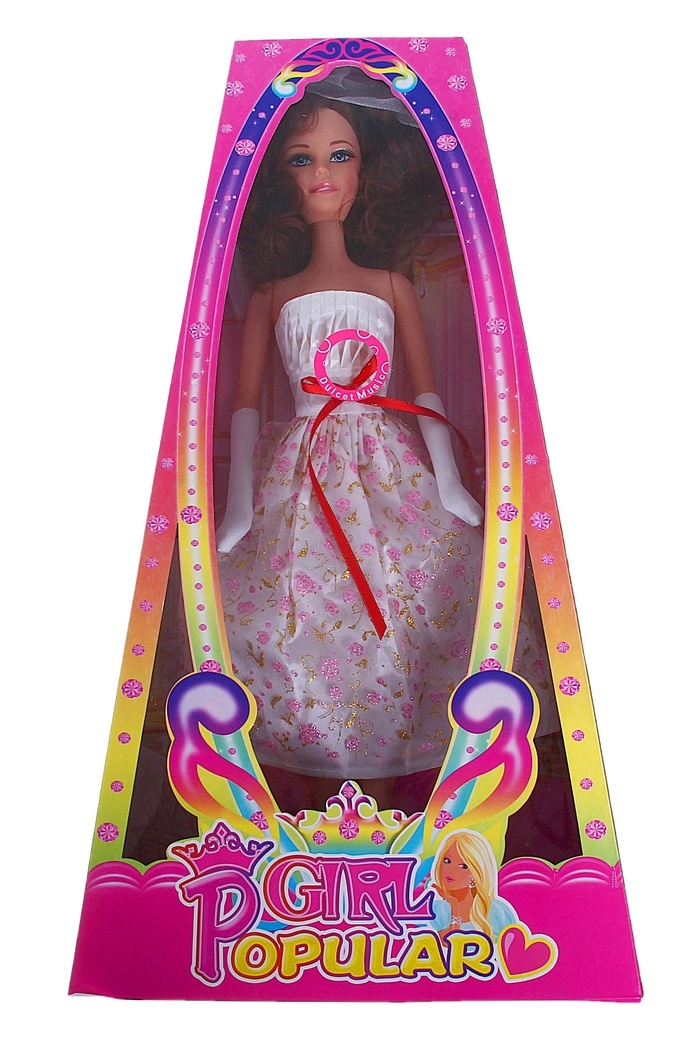 Кукла Невеста, звуковые эффекты, работает от батареек, 60 см