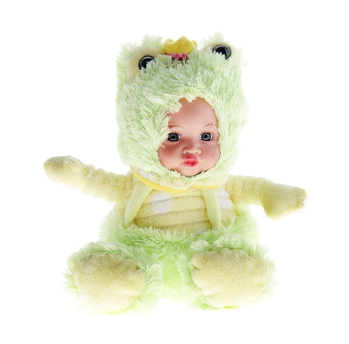 Мягкая игрушка Кукла костюм лягушка