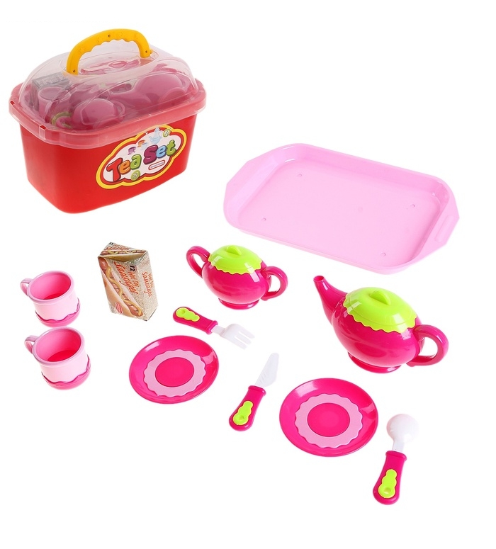 Набор посуды в чемодане №NF596-22