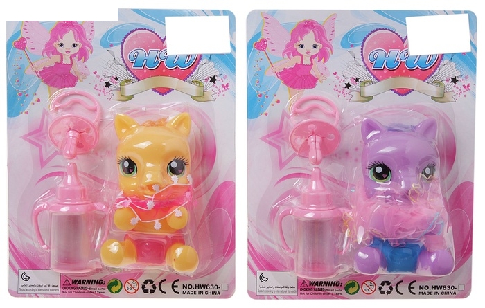 Пони малышка Нюра с аксессуарами, цвета МИКС