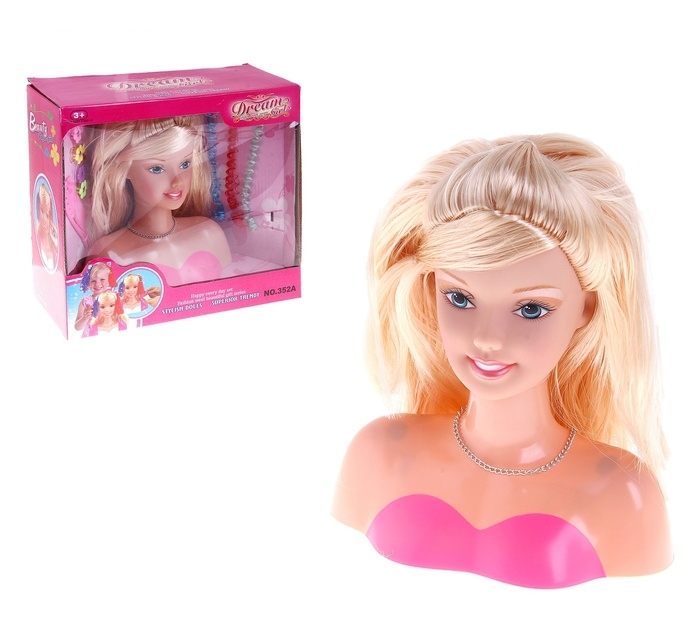 Кукла-манекен, Создай стильную прическу с аксессуарами