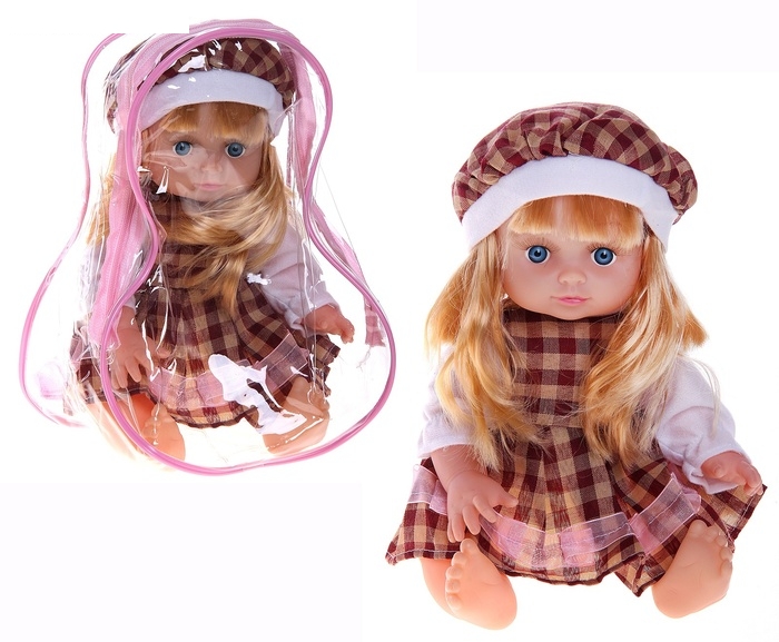 Кукла Леля с хвостиками, музыкальная, звуковые эффекты, работает от батареек