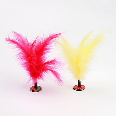 небольшой волан перо удар игрушки (случайный цвет)