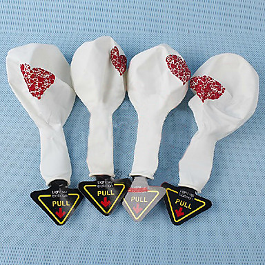 Мелькнула Белый Любовь Декоративные шар для ухаживания