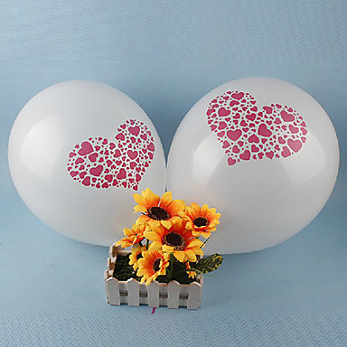 Мелькнула Белый Любовь Декоративные шар для ухаживания