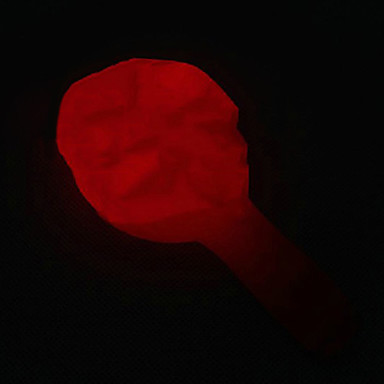 Световой Оранжевый тыквы шаблон шар Пункт для шоу (Rndom Color)