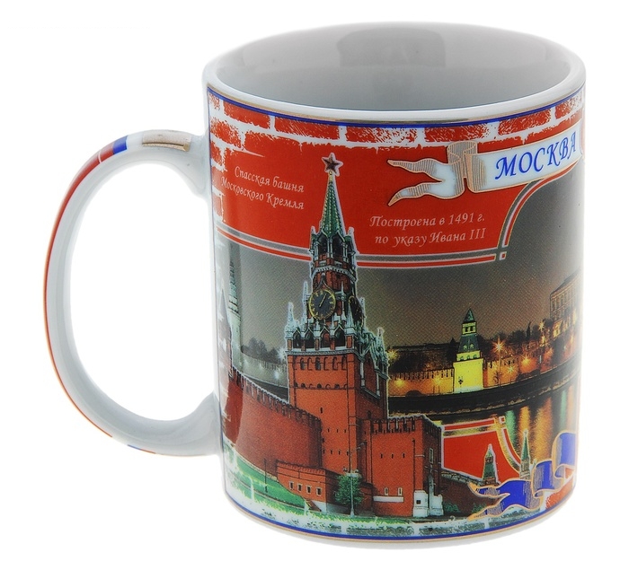 Кружка Москва. Коллаж