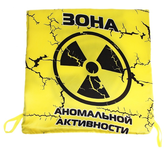 Сидушка на стул Зона аномальной активности