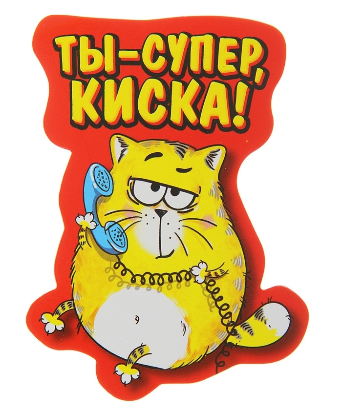 Магнит Ты супер киска